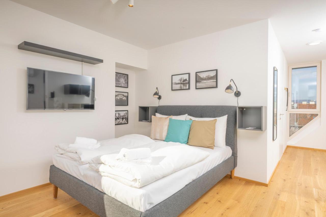 Rooftop Apartments Mit Grosser Terrasse فيينا المظهر الخارجي الصورة