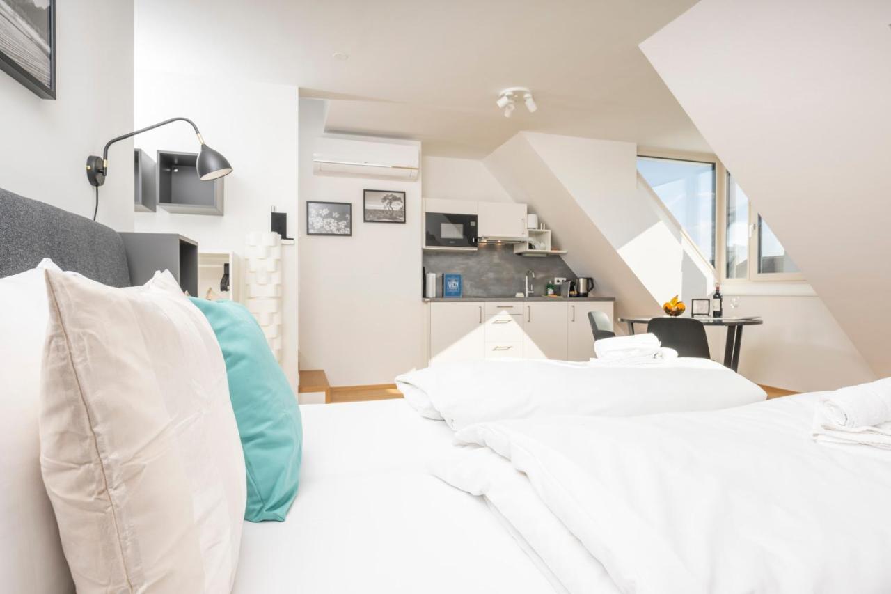 Rooftop Apartments Mit Grosser Terrasse فيينا المظهر الخارجي الصورة
