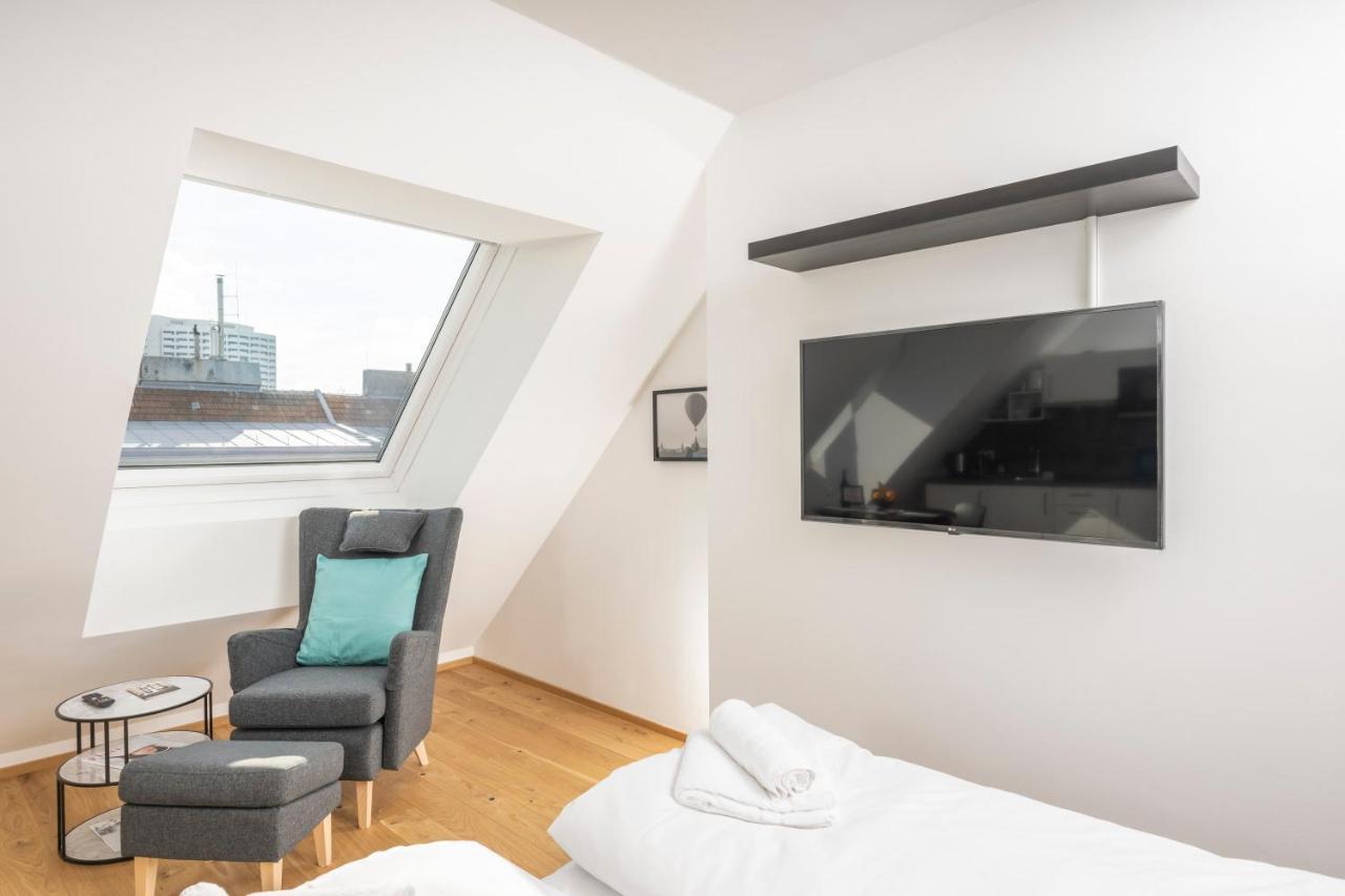 Rooftop Apartments Mit Grosser Terrasse فيينا المظهر الخارجي الصورة