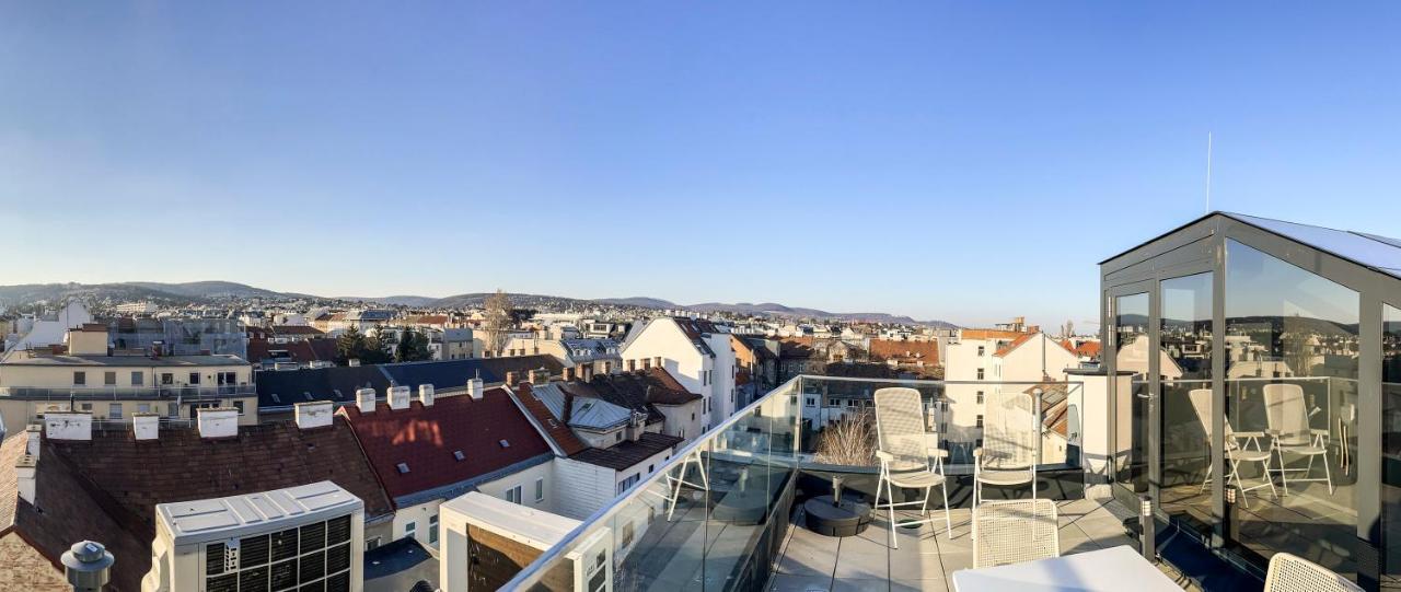 Rooftop Apartments Mit Grosser Terrasse فيينا المظهر الخارجي الصورة