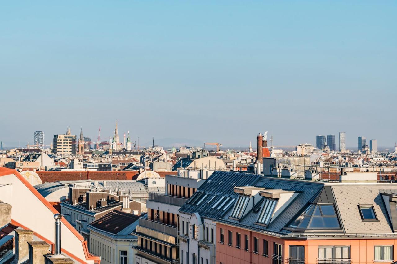 Rooftop Apartments Mit Grosser Terrasse فيينا المظهر الخارجي الصورة