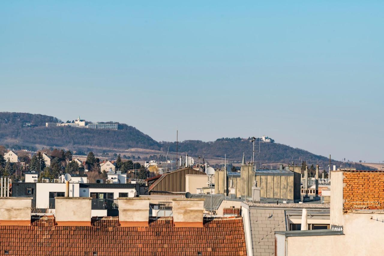 Rooftop Apartments Mit Grosser Terrasse فيينا المظهر الخارجي الصورة