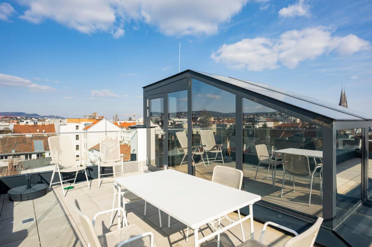 Rooftop Apartments Mit Grosser Terrasse فيينا المظهر الخارجي الصورة